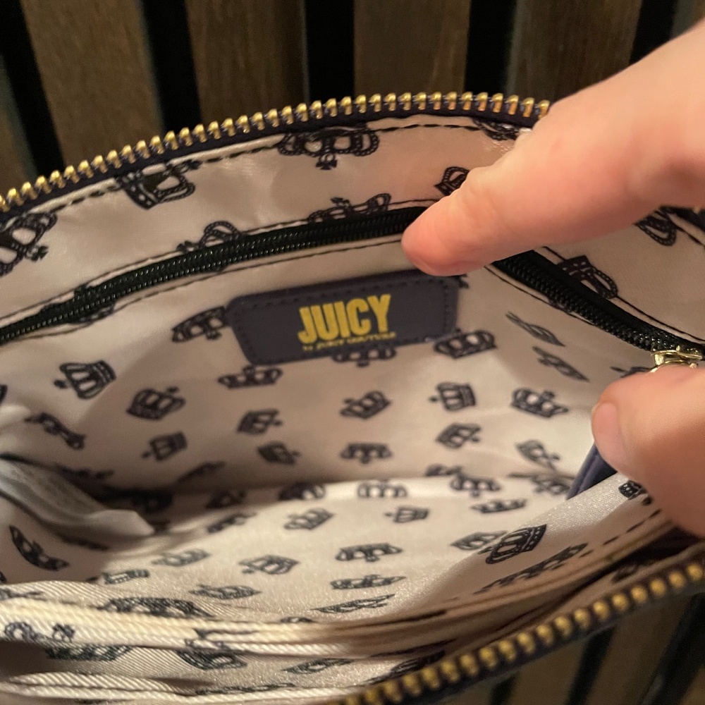 Juicy by Juicy Couture - Purple Purse w. Gold JUICY Letters - Picture 5 of 10